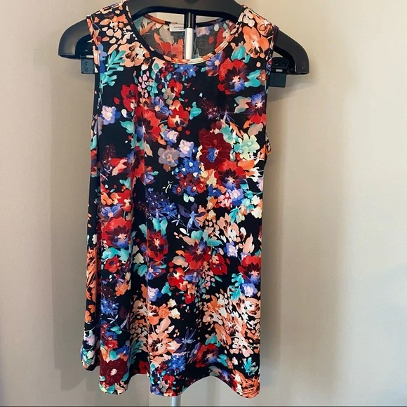 Chic Soul Endearing Heart Tank, Black - XL - Picture 3 of 6